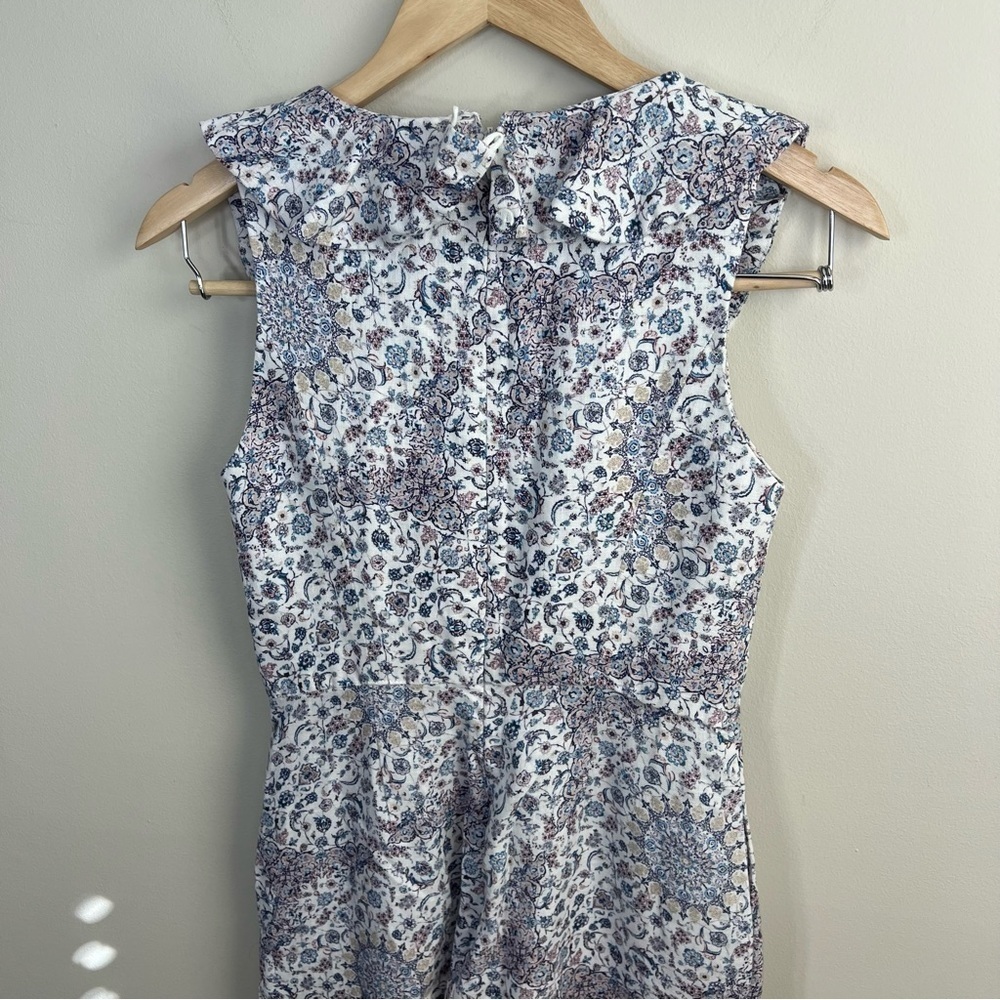 Zimmermann Linen Playsuit Floral Empire‎ Flute - Picture 12 of 16